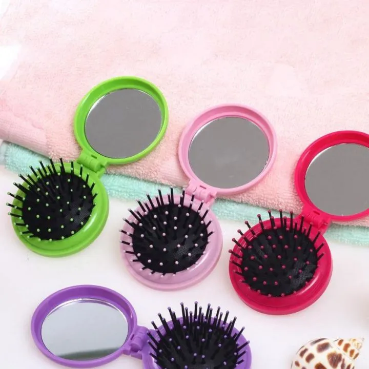 Hair Comb And Mirror Set 346