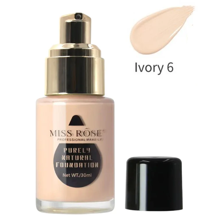 Miss Rose Foundation Glass Ivory 6