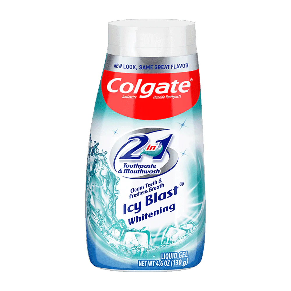 Colgate Tooth Paste And Mouthwash Icy Blast Whitening 100ML 2in1