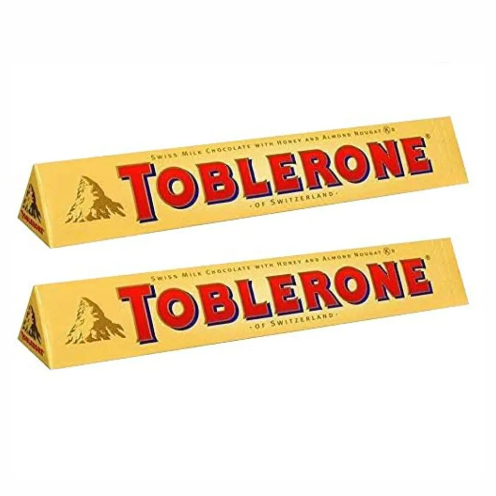 Toblerone MIlk Chocolate With Honey And Almond 100G