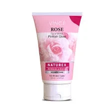 Vince Face Wash Rose Pinkish Glow 120ML
