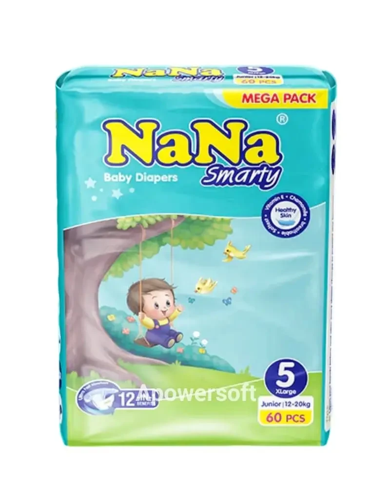 Nana Smarty Diaper 5XL 60P