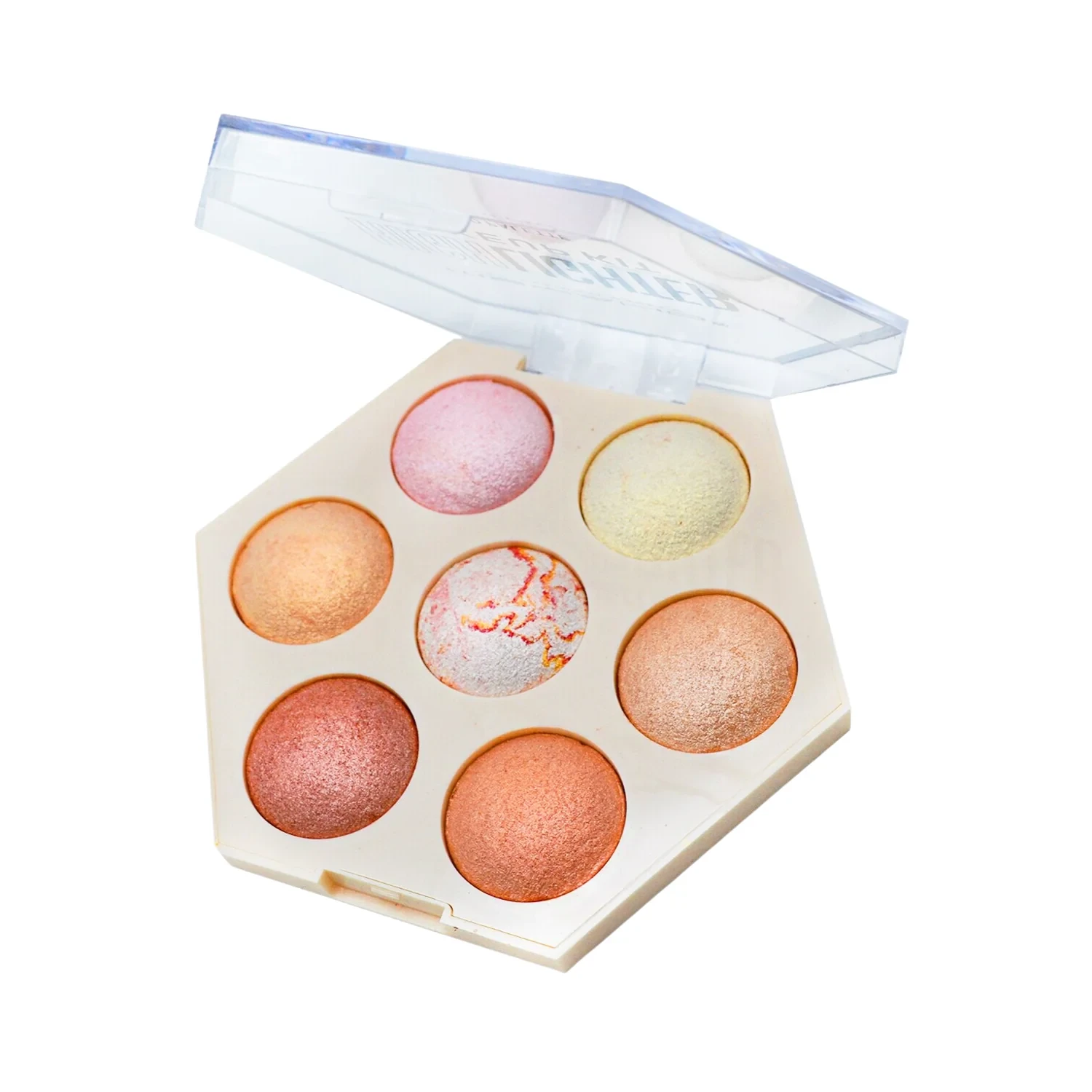 Mslove 7Clr Blush On Highlighter 1