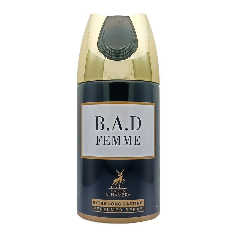 Al Hambra Deodorant Body Spray B.A.D Femme 250ML