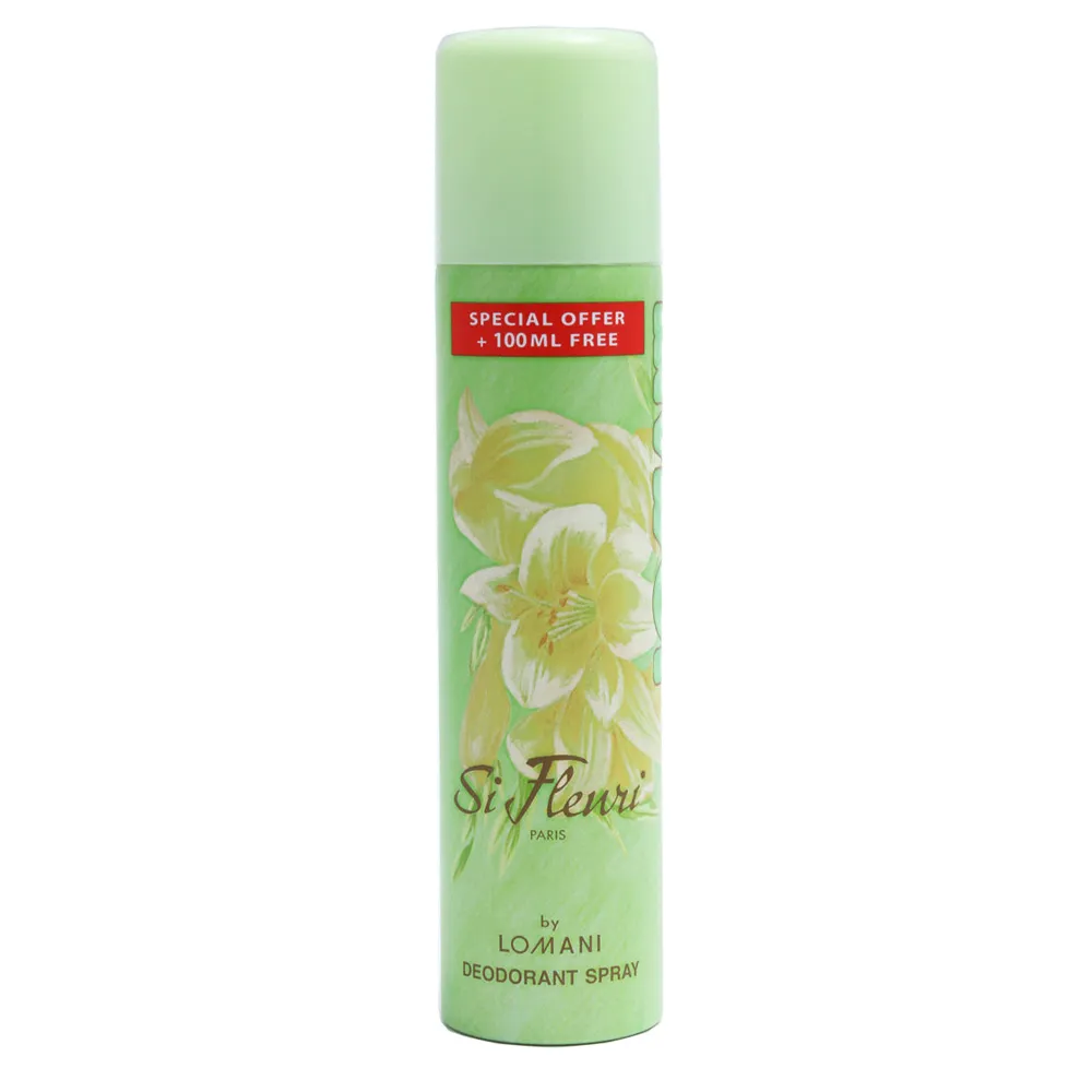 Lomani Deodorant Body Spray Si Fleuri 250ML