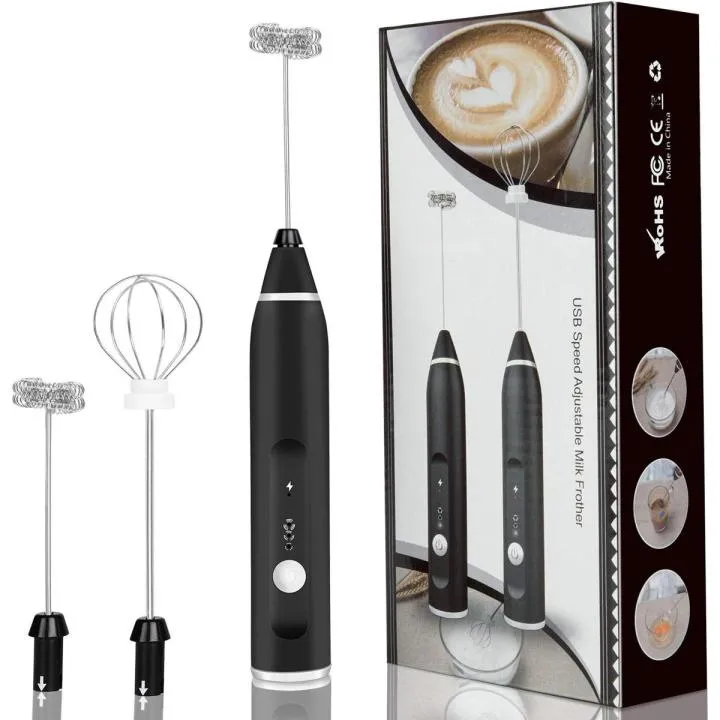 Rohs Rechargeable Electric Milk Frother Coffee Beater