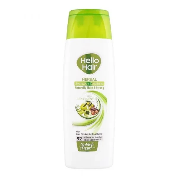 Golden Pearl Shampoo Hello Hair Herbal 190ML