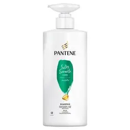 Pantene Shampoo Silky Smooth Less Frizz 480ML