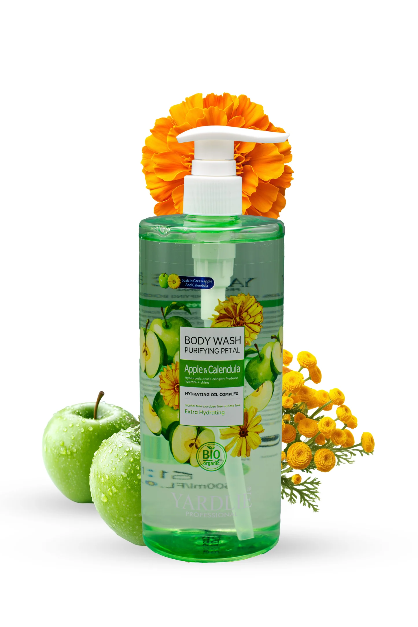 Yardlie Body Wash Apple And Calendula 500ml