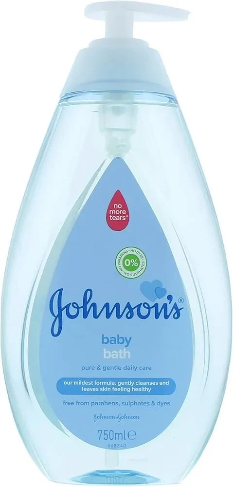 Johnsons Baby Bath Blue 750ML