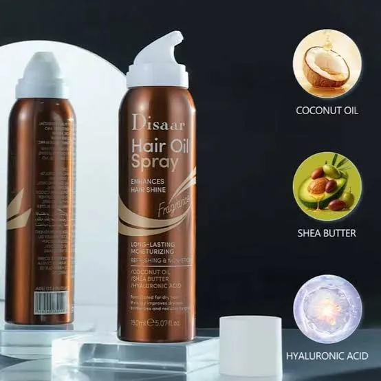 Disaar Hair Oil Spray Long Lasting D4420 150ML