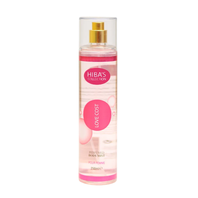 Hiba's Collection Body Mist Love Cost 250ML