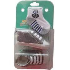 Miyuebb Baby Boy Shoes With Socks 11-13