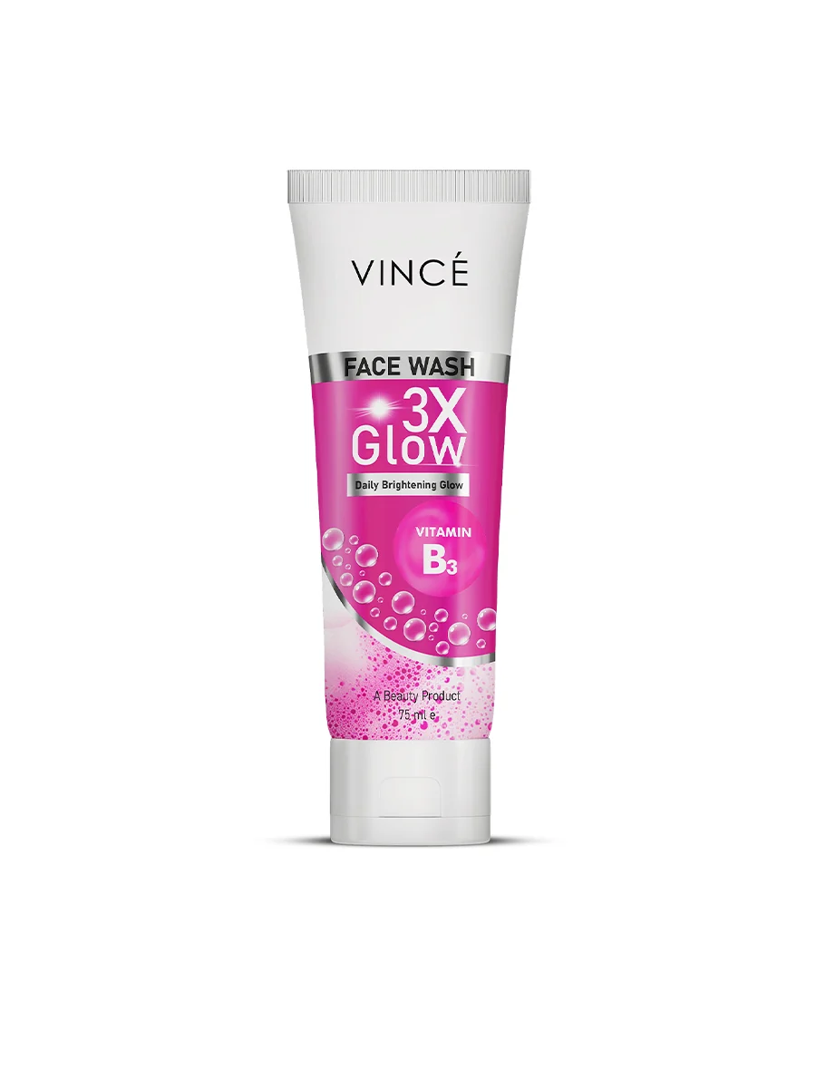 Vince Face Wash 3X Glow Vitamin B3 75ML