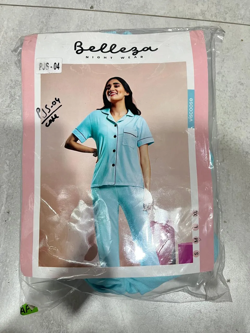 Belleza Knit Pajama Suit Pjs04