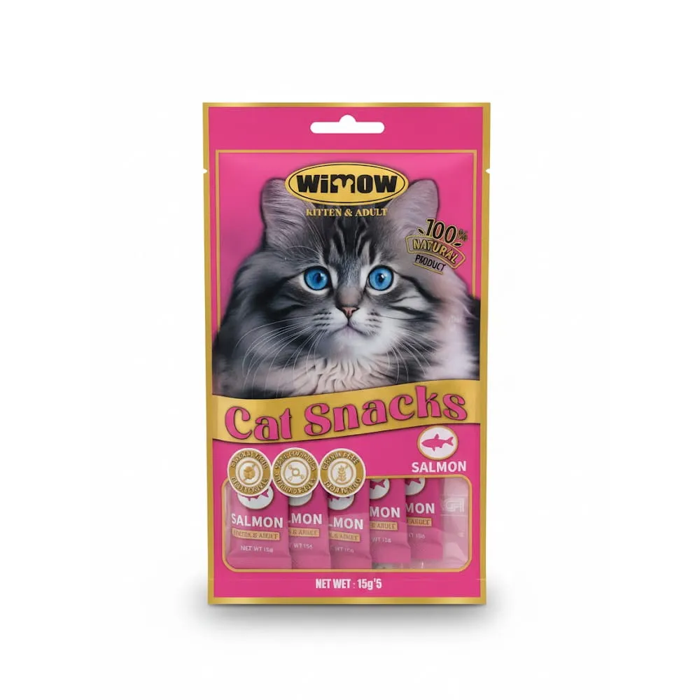 Wimo Cat Snack Salmon 15G*5