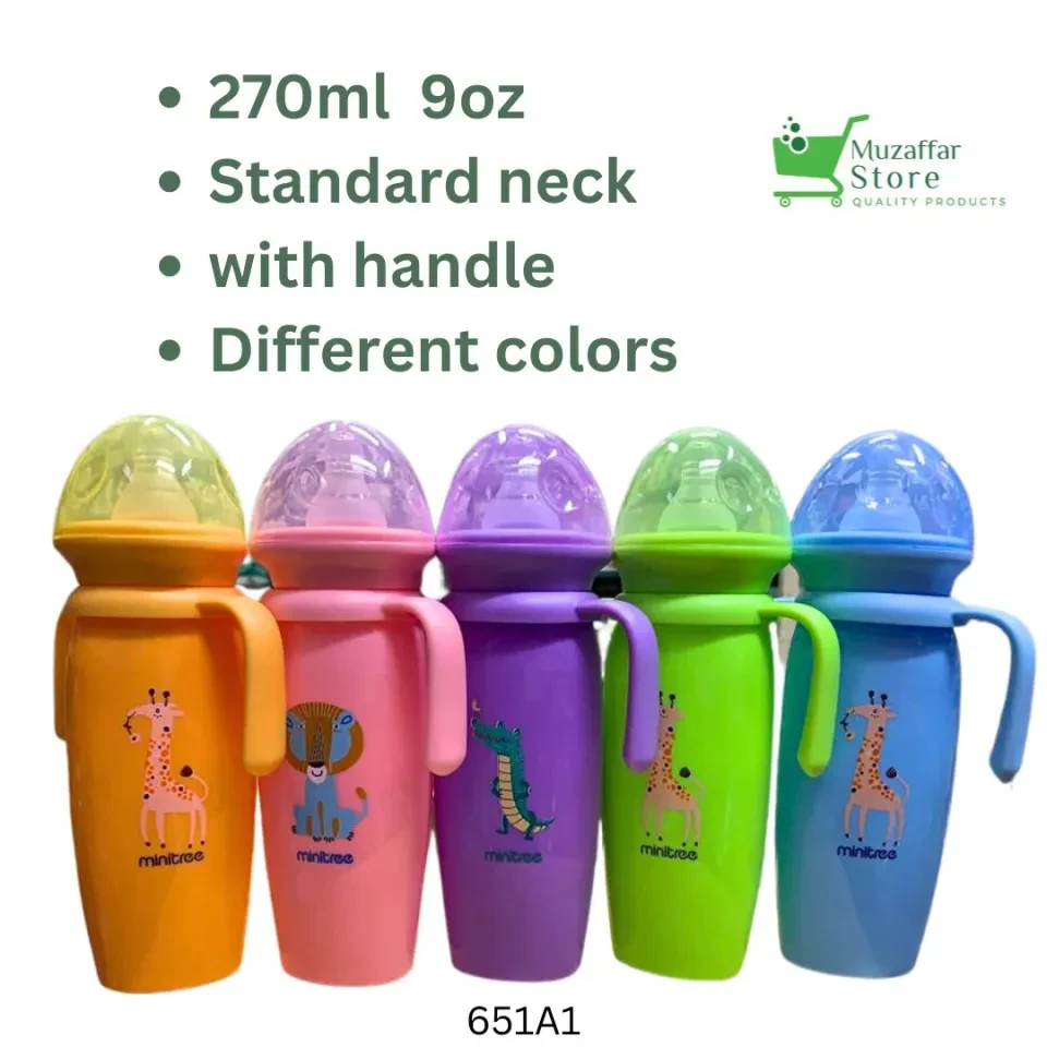 Minitree Feeding Palastic Handle Zr-651A1 270ML